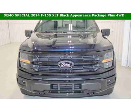 2024 Ford F-150 XLT Black Appearance Package Plus is a Blue 2024 Ford F-150 XLT Truck in Canfield OH