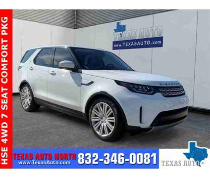 2017 Land Rover Discovery HSE is a White 2017 Land Rover Discovery HSE SUV in Houston TX
