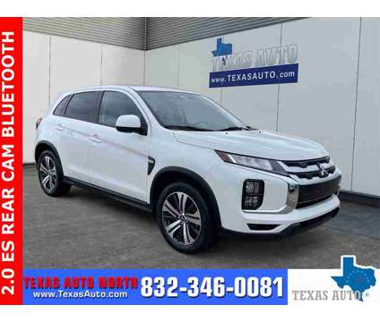 2021 Mitsubishi Outlander Sport 2.0 ES is a White 2021 Mitsubishi Outlander Sport 2.0 ES SUV in Houston TX