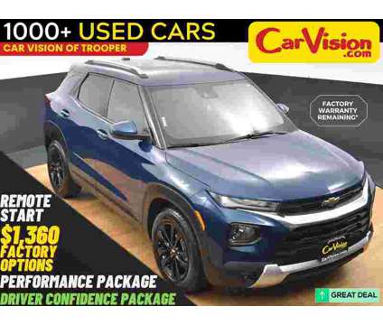 2021 Chevrolet TrailBlazer LT is a Blue 2021 Chevrolet trail blazer LT SUV in Norristown PA