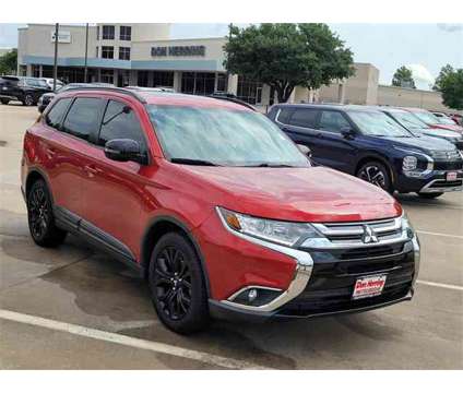 2018 Mitsubishi Outlander LE is a Red 2018 Mitsubishi Outlander LE SUV in Plano TX