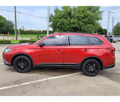 2018 Mitsubishi Outlander LE is a Red 2018 Mitsubishi Outlander LE SUV in Plano TX