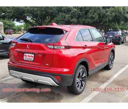 2024 Mitsubishi Eclipse Cross SE is a Red 2024 Mitsubishi Eclipse SE SUV in Plano TX