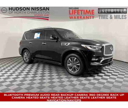 2022 Infiniti Qx80 Luxe is a Black 2022 Infiniti QX80 SUV in Charleston SC