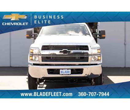 2023 Chevrolet Silverado 4500HD Work Truck is a White 2023 Chevrolet Silverado Truck in Mount Vernon WA