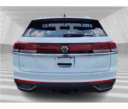 2024 Volkswagen Atlas Cross Sport 2.0T SE w/Technology is a White 2024 Volkswagen Atlas 2.0T SE SUV in Fort Lauderdale FL