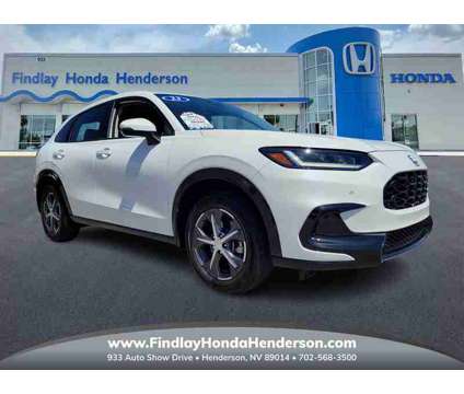 2023 Honda HR-V EX-L is a Silver, White 2023 Honda HR-V EX-L SUV in Henderson NV