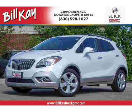 2015 Buick Encore Leather is a White 2015 Buick Encore Leather SUV in Downers Grove IL
