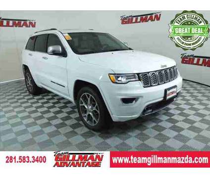 2020 Jeep Grand Cherokee Overland is a White 2020 Jeep grand cherokee Overland SUV in Houston TX