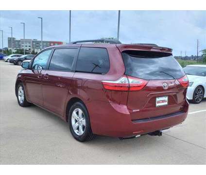 2017 Toyota Sienna LE is a Red 2017 Toyota Sienna LE Car for Sale in Rosenberg TX