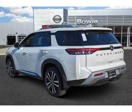 2024 Nissan Pathfinder Platinum is a White 2024 Nissan Pathfinder Platinum SUV in Bowie MD
