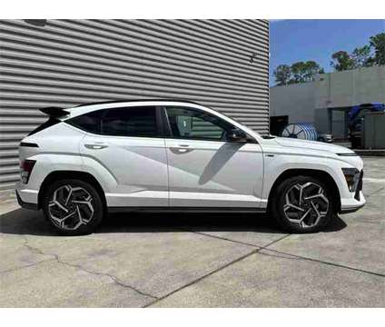 2024 Hyundai Kona N Line is a White 2024 Hyundai Kona SUV in Gainesville FL