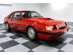 1985 Ford Mustang SVO 1985 Ford Mustang SVO 68782 Miles RED Coupe 2.3L 4