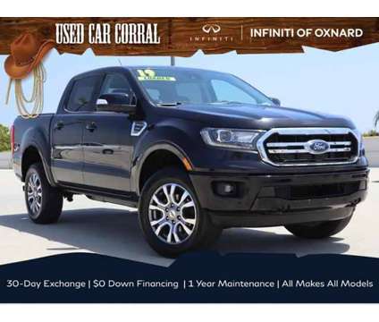 2019 Ford Ranger LARIAT CREW CAB is a Black 2019 Ford Ranger Truck in Oxnard CA