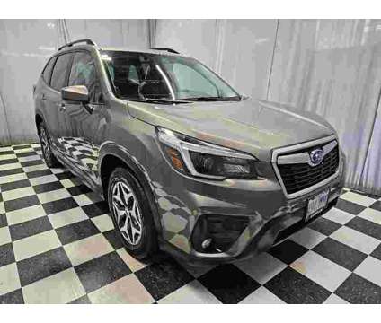 2021 Subaru Forester Premium is a Tan 2021 Subaru Forester 2.5i SUV in Portland OR