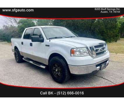 2008 Ford F150 SuperCrew Cab for sale is a White 2008 Ford F-150 SuperCrew Car for Sale in Austin TX