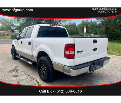 2008 Ford F150 SuperCrew Cab for sale is a White 2008 Ford F-150 SuperCrew Car for Sale in Austin TX