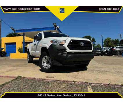 2017 Toyota Tacoma Access Cab for sale is a White 2017 Toyota Tacoma Access Cab Car for Sale in Garland TX