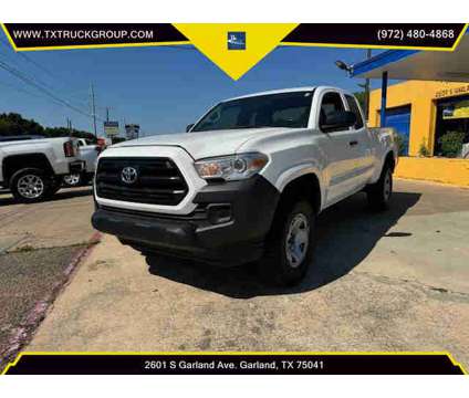 2017 Toyota Tacoma Access Cab for sale is a White 2017 Toyota Tacoma Access Cab Car for Sale in Garland TX