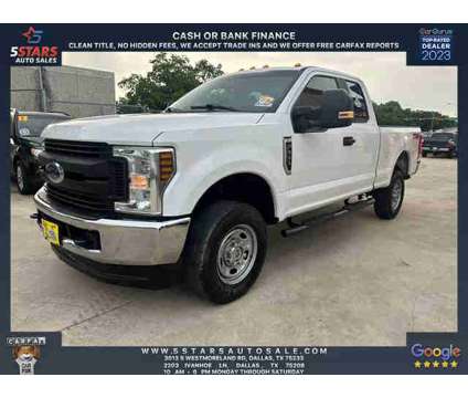 2018 Ford F250 Super Duty Super Cab for sale is a White 2018 Ford F-250 Super Duty Car for Sale in Dallas TX