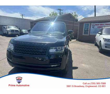2014 Land Rover Range Rover for sale is a Black 2014 Land Rover Range Rover Car for Sale in Englewood CO