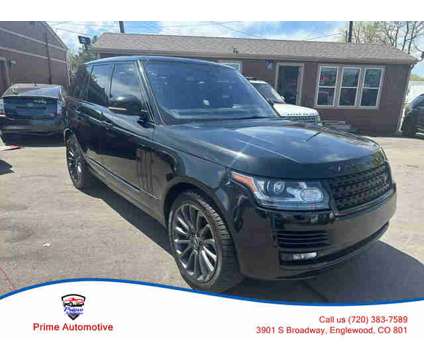 2014 Land Rover Range Rover for sale is a Black 2014 Land Rover Range Rover Car for Sale in Englewood CO