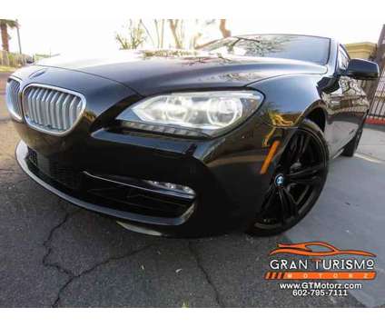 2012 BMW 6 Series for sale is a Black 2012 BMW 6-Series Car for Sale in Phoenix AZ