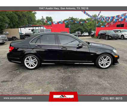 2012 Mercedes-Benz C-Class for sale is a Black 2012 Mercedes-Benz C Class Car for Sale in San Antonio TX