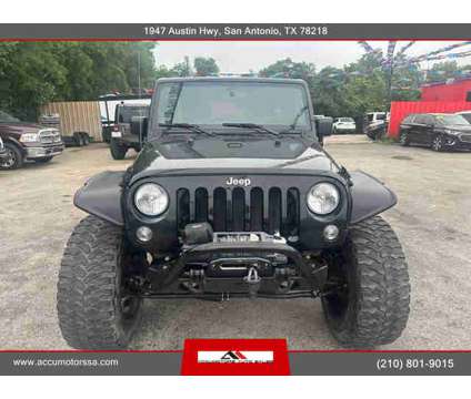 2016 Jeep Wrangler for sale is a Black 2016 Jeep Wrangler Car for Sale in San Antonio TX