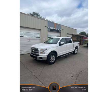 2017 Ford F150 SuperCrew Cab for sale is a White 2017 Ford F-150 SuperCrew Car for Sale in Omaha NE