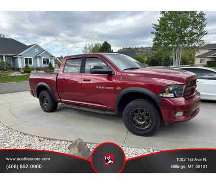 2011 Ram 1500 Crew Cab for sale is a Red 2011 RAM 1500 Model Car for Sale in Billings MT