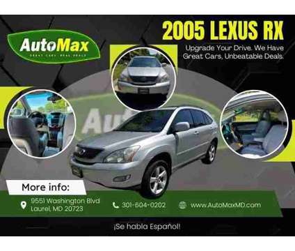 2005 Lexus RX for sale is a Grey 2005 Lexus RX Car for Sale in Laurel MD