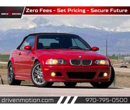 2001 BMW M3 for sale is a Red 2001 BMW M3 Car for Sale in Greeley CO