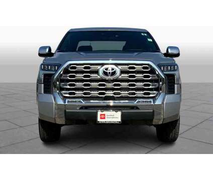 2024UsedToyotaUsedTundraUsedCrewMax 5.5 Bed (Natl) is a Silver 2024 Toyota Tundra Car for Sale in Houston TX