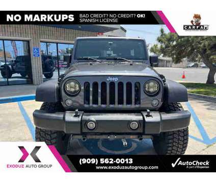 2016 Jeep Wrangler for sale is a Grey 2016 Jeep Wrangler Car for Sale in Rialto CA