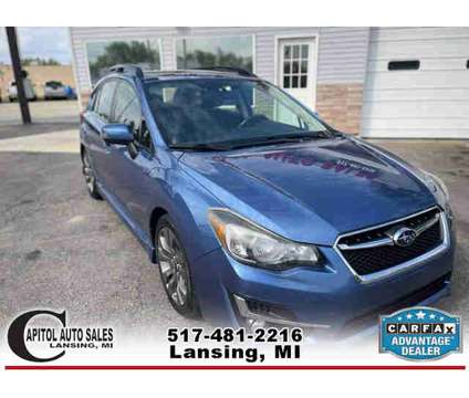 2015 Subaru Impreza for sale is a Blue 2015 Subaru Impreza 2.5i 5-Door Car for Sale in Lansing MI