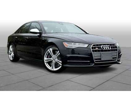2016UsedAudiUsedS6Used4dr Sdn is a Black 2016 Audi S6 Car for Sale in Westwood MA