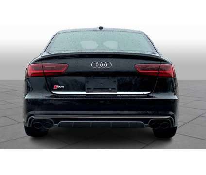 2016UsedAudiUsedS6Used4dr Sdn is a Black 2016 Audi S6 Car for Sale in Westwood MA