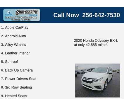 2020UsedHondaUsedOdysseyUsedAuto is a Silver, White 2020 Honda Odyssey Car for Sale in Decatur AL