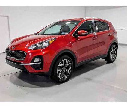 2021UsedKiaUsedSportageUsedAWD is a Red 2021 Kia Sportage Car for Sale in Greensburg PA