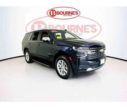 2021UsedChevroletUsedTahoeUsed4WD 4dr is a Blue 2021 Chevrolet Tahoe Car for Sale in South Easton MA