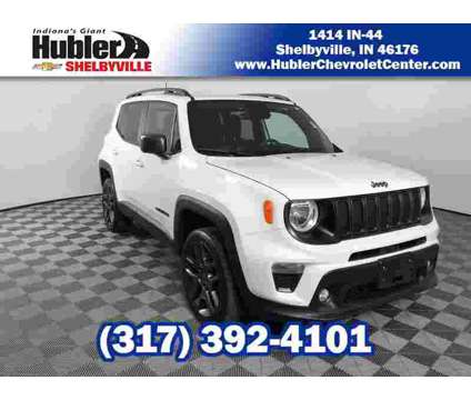 2021UsedJeepUsedRenegadeUsed4x4 is a White 2021 Jeep Renegade Car for Sale in Shelbyville IN