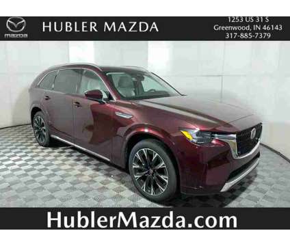 2024NewMazdaNewCX-90NewAWD is a Red 2024 Mazda CX-9 Car for Sale in Greenwood IN