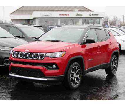 2024NewJeepNewCompassNew4x4 is a Red 2024 Jeep Compass Car for Sale in Brunswick OH