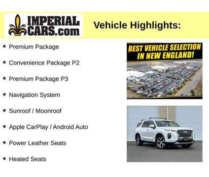 2021UsedHyundaiUsedPalisadeUsedAWD is a White 2021 Car for Sale in Mendon MA