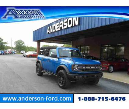 2024NewFordNewBroncoNew4 Door 4x4 is a Blue 2024 Ford Bronco Car for Sale in Clinton IL