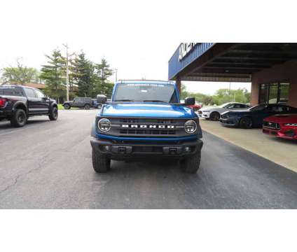 2024NewFordNewBroncoNew4 Door 4x4 is a Blue 2024 Ford Bronco Car for Sale in Clinton IL