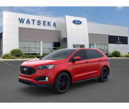 2024NewFordNewEdgeNewAWD is a Red 2024 Ford Edge Car for Sale in Watseka IL