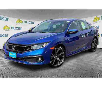 2021UsedHondaUsedCivicUsedCVT is a Blue 2021 Honda Civic Car for Sale in Norwood MA