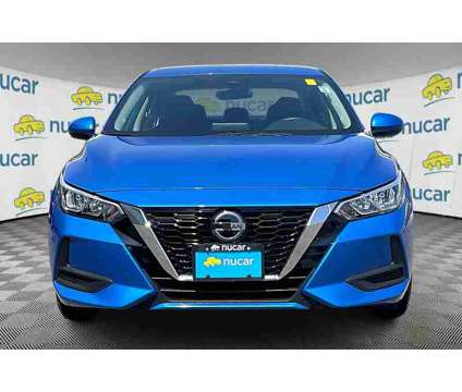 2021UsedNissanUsedSentraUsedCVT is a Blue 2021 Nissan Sentra Car for Sale in Norwood MA